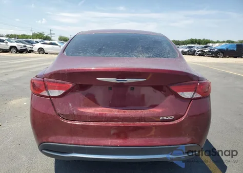 2015 Chrysler 200 Limited из США, поврежденный, VIN 1C3CCCAB2FN685611